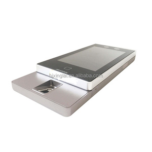 DS-K1T671MF della macchina per il controllo del tempo del sistema di controllo dell'accesso con riconoscimento dell'impronta digitale dello schermo da 7 pollici - Product Image 1