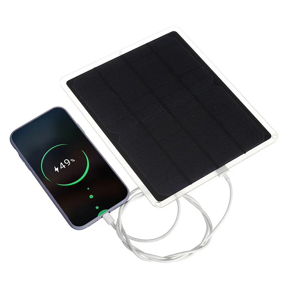 Pannelli solari portatili 20W impermeabili USB monocristallino in silicio pannelli solari per campeggio all'aperto produttore di pannelli solari