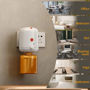Difusor de aceite esencial de atomización en frío de 130ML a precio de fábrica, máquina de fragancia de aroma enchufable de pared de Hotel Bluetooth sin agua - Product Image 4