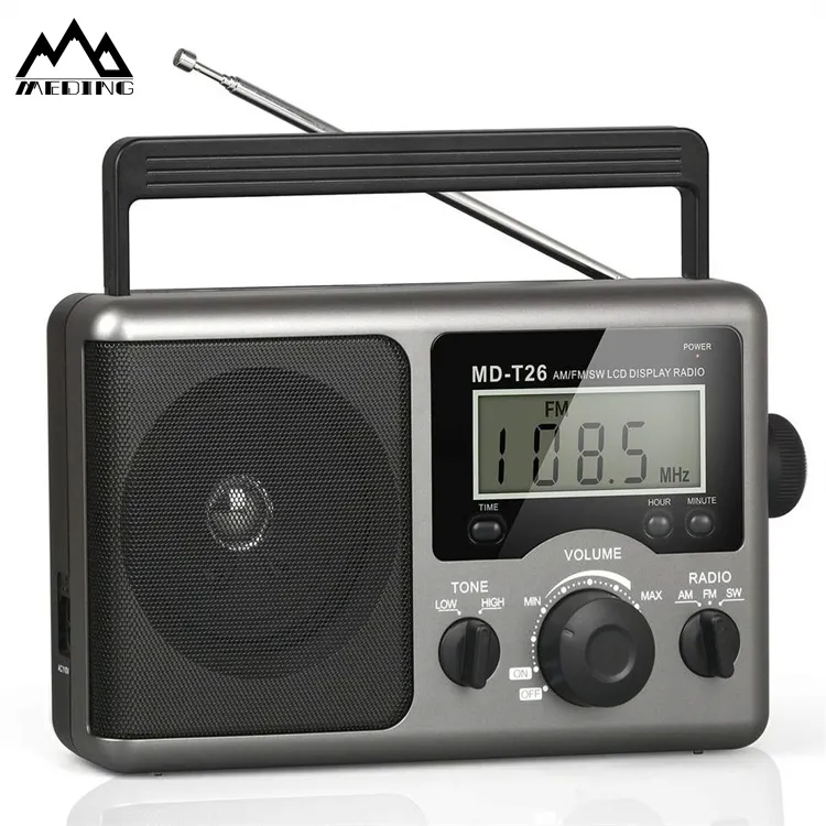 MEDING Panda marca radio portatile a onde corte Transistor di potenza ca radio kk