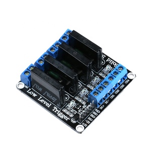 Relé de estado sólido de alta calidad Relé de 4 canales 250V 2A Disparador de bajo nivel DC a DC 5V Módulo de relé de estado sólido con fusible - Product Image 2