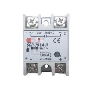 Kedun Fotek Scr-75la-hソリッドステートリレーAc入力4 ~ 20ma出力250 ~ 480vac位相制御定格電流75a - Product Image 1