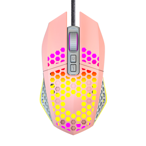 Hızlı teslimat G1 RGB fare özel tasarım cep LED aydınlatmalı kablolu oyun fare - Product Image 5
