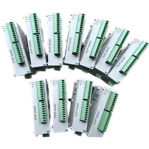 Módulo de controlador PLC programable Delta serie Módulos Digitales transistor Rlay Salida de entrada analógica CPU PLC