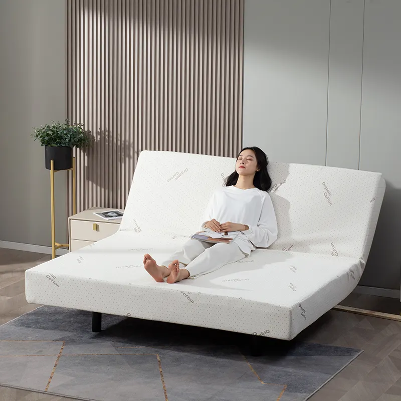 8/10/12 pollici dimensioni personalizzate Gel di raffreddamento Memory Foam design di mobili moderni materasso in schiuma per letto in lattice naturale