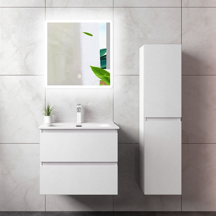 Blanc-W600xD460/480/500xH480-2 tiroirs