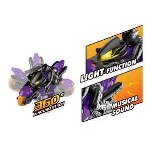 Nhà Máy 2.4G Từ Xa Đài Phát Thanh Điều Khiển Diescast Xe Máy Đồ Chơi Kid 360 Xoay Diễn Viên Đóng Thế Trôi Xe Điện Xe Máy RC Âm Nhạc Mô Hình Đồ Chơi - Product Image 2