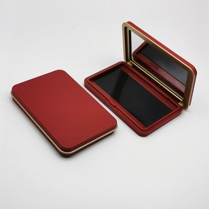Palette ombretto rosso polvere cosmetica per il trucco compatto contenitore per rossetto rettangolo vuoto fard magnetico custodia per ombretti - Product Image 5