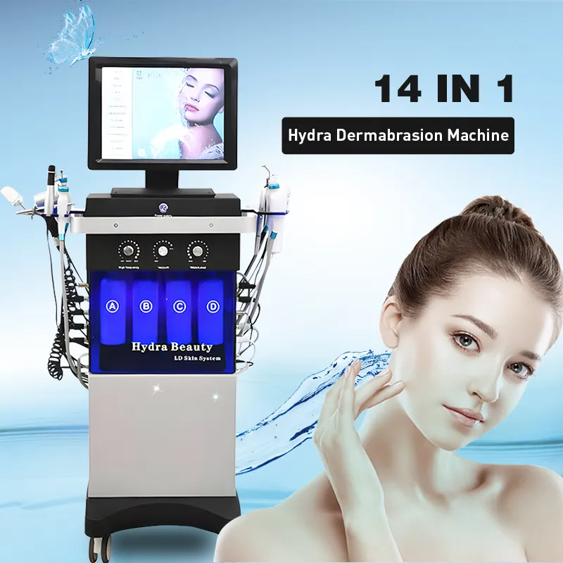 ¡Promoción! Hydra Dermabrasion Hydro Skin Tightening Anti-Aging Wet Crystal Microdermabrasion Water Jet Peel Facial Machine