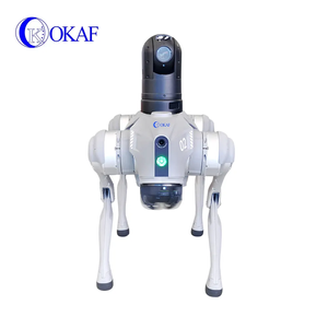 OKAF aeroporto metropolitana ad alta velocità ferrovia biomimentica quadrupede cane robot AI riconoscimento del volto pattuglia di sicurezza cane robot - Product Image 1