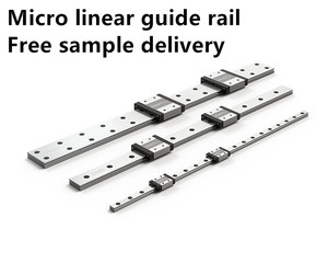 Bloque de riel de guía lineal en miniatura de 9mm LGN9C para maquinaria deslizante en miniatura Robots lineales Modul CNC Linear - Product Image 2
