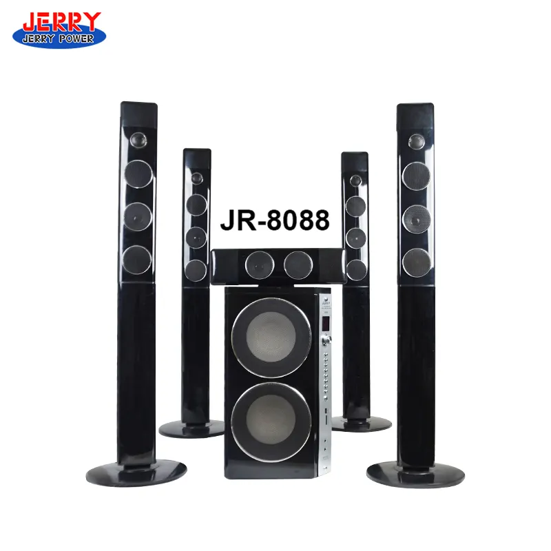 Home Theater Systeem Speakers Met Usb Ingang Home Theater Versterker JR-8088