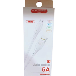 Ücretsiz örnekleri 5A orijinal destek süper hızlı şarj şarj tipi C C tipi USB veri teslimat kabloları cep telefonu için Set - Product Image 1
