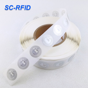 SC-RFID接着再書き込み可能なミニNfcインレイラベル小型RFIDステッカーペーパーロールタグNFC213 215 25mm NfcステッカーURLリンク用 - Product Image 2