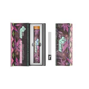 ISO chứng nhận biểu tượng tùy chỉnh hình chữ nhật các tông duy nhất Ống xì gà gói từ lật Top Glass Pre cuộn ống Stash hộp với chèn - Product Image 3