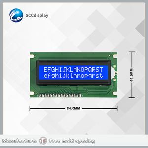 <strong>Functional</strong> IIC/I2C interface <strong>lcd</strong> character <strong>display</strong> JXD1602C STN Blue Negative 16*2 dot matrix <strong>display</strong> Industrial screen <strong>LCD</strong> - Product Image 3
