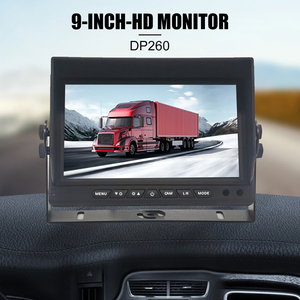 CareDrive-Soporte de entrada de audio para todos los vehículos, monitor de coche a color TFT LCD de 9 pulgadas, entradas de vídeo de 2 vías, soporte de pantalla dividida de 4 pulgadas, 2 vías, 2 unidades, 2 unidades - Product Image 2