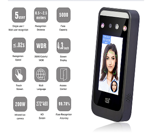 Sistema de Control de Acceso de puerta, reconocimiento facial, Software de identificación, WiFi - Product Image 6