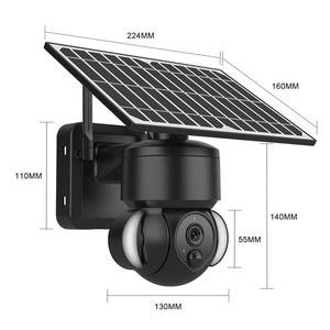 WIFI 3MP Solar Power Industrial Grade <strong>Network</strong> IP Motion Detection Two-way Audio Solar Security Camera - Product Image 6