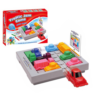 子供のためのQS卸売教育家族交通ジャミングロードカーボードゲーム玩具
