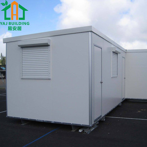 结构钢基预制可拆卸集装箱快速组装房屋用于灾后重建