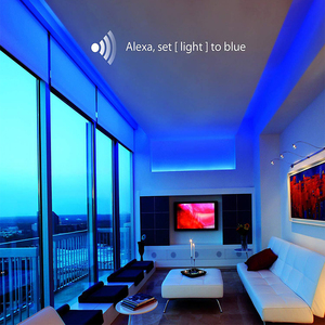 DC 5V-24V Tuya Беспроводной светодиодный контроллер Wi-Fi приложение Alexa Google Smart Voice DIM CCT RGB RGBW RGBCCT для светодиодной ленты - Product Image 4