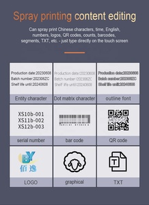 热销型号喷墨打印机日期编码机EXP标志文字字符打印 - Product Image 3