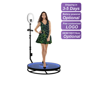 360 độ xoay Selfie gian hàng Selfie nền tảng 360 ảnh gian hàng máy cho quay quay 360 photobooth 80cm - Product Image 1