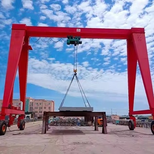 10 tấn đơn dầm giàn cần cẩu với Palăng điện cần cẩu giàn bê tông đúc sẵn - Product Image 6