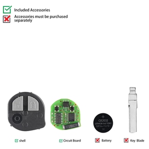 Xhorse VVDI XNSZ01EN telecomando Wireless tipo Suzuki chiave a distanza universale per VVDI Mini/strumento chiave Max - Product Image 4