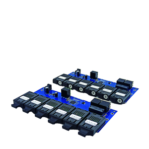 100mbps 6 Fiber 2RJ45 PCBA kurulu SC konektörü tek modlu Simplex 10/100M Ethernet Fiber optik anahtar - Product Image 3