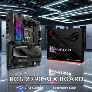 ROG MAXIMUS Z790 ATX Desktop Motherboard Dual Channel Architecture Supports 13th 12th Gen Intel <strong>Processors</strong> RAM <strong>Socket</strong> <strong>Type</strong> LGA - Product Image 3