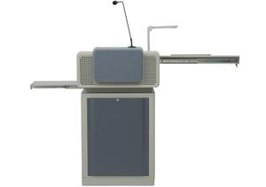 Teaching Equipment Teacher's Podium <strong>Computer</strong> With Visualizer, Amplifier, Speaker, AV Controller Conference Lectern - Product Image 5