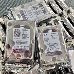 二手系统凹版紫色监控低价优质3.5英寸Sata 2tb 1tb电脑硬盘 - Product Image 1