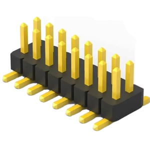OEM電子部品2.54 2.0 1.27 1.0 0.8mmメスヘッダーDIP SMT Pcbピンヘッダー2.54mmピンヘッダー - Product Image 1