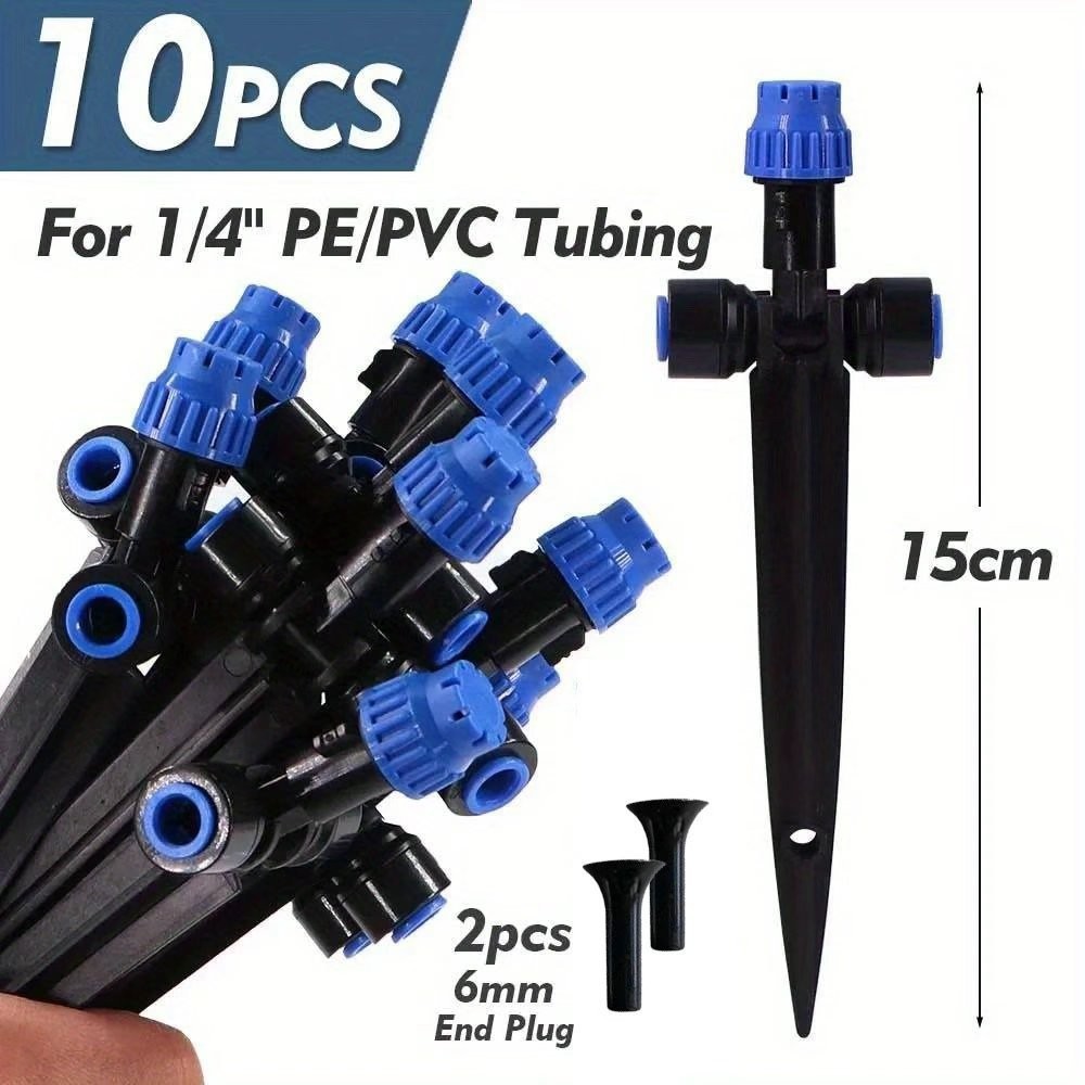 Bouchon noir amovible à enficher, monté sur tige, bleu, à 8 trous, à extrémité évasée.