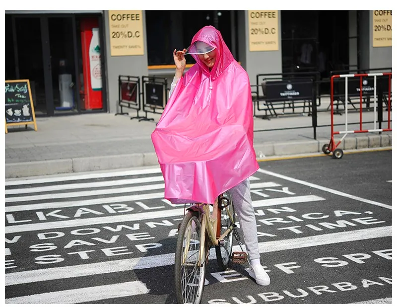 Poncho Eva de haute qualité pour enfants, imperméable de vélo léger avec capuche, Logo personnalisé, Cape de pluie pour adultes