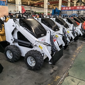 Tire-type skid steer warehouse <strong>loading</strong> and <strong>unloading</strong> multi-functional skid steer <strong>loader</strong> one machine with multiple functions - Product Image 3