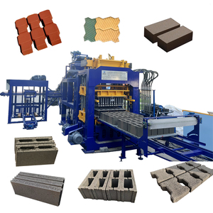 QT18-15 completamente automatica blocco linea di produzione con il sistema di colore blocco che fa macchina mattoni di cemento che fa macchine - Product Image 4