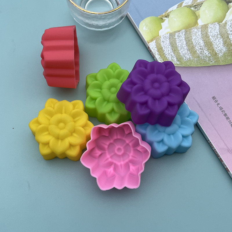 Couleur aléatoire-flocon de neige de 5 cm
