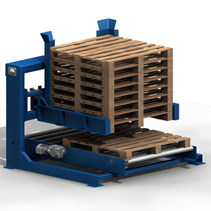 X-<strong>YES</strong> Smart Warehousing Solutions Maximizing Efficiency Pallet Stacking Conveyor System and Automated Palletizer - Product Image 3