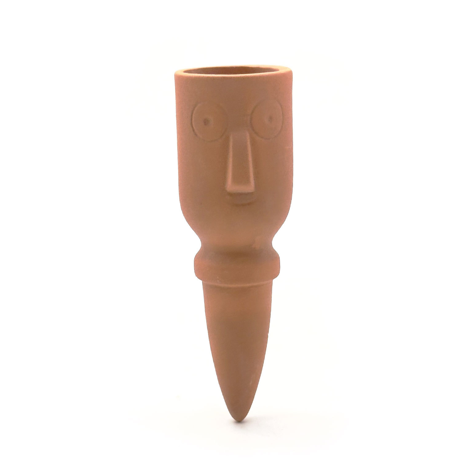 Cabeza humana de terracota