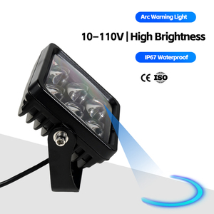 10-110V Forklift Ark Uyarı Işığı Mavi Ark Güvenlik LED Lambası Yüksek Parlaklık IP67 Su Geçirmez Yaya Uyarı Işığı - Product Image 1