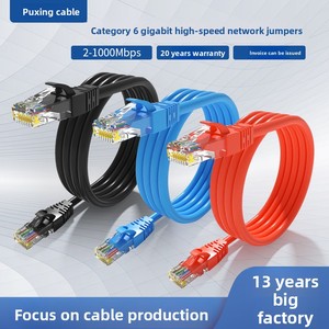 Venta al por mayor Cat6 Cable de red Rj45 Cable Ethernet en 1m 1,5 m 1,8 m 2m 10m Cat5e Cable de conexión Cables de comunicación - Product Image 4