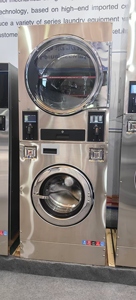 Coin <strong>Operated</strong> Laundry Washing Machine , Fully Automatic Washing Machine With Drying Commercial Laundry Machines for Business - Product Image 4
