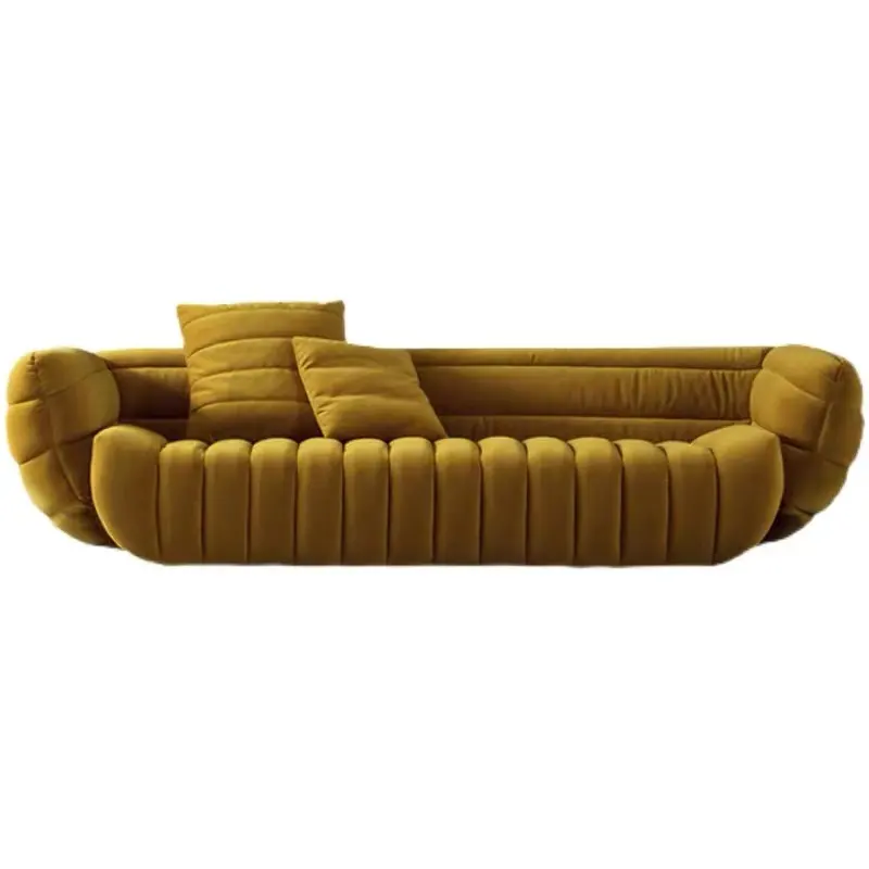 Case prefabbricate personalizzate in vendita fantasia nuovo modello 4 posti divano in vera pelle mobili soggiorno con set di attrezzi