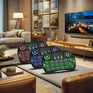 Topleo RII I8+ Mini Wireless 2.4G Backlit <strong>Keyboard</strong> Touchpad Handheld ABS <strong>Keyboard</strong> PC Laptop Desktop Android TV Box Multi <strong>Keys</strong> - Product Image 2