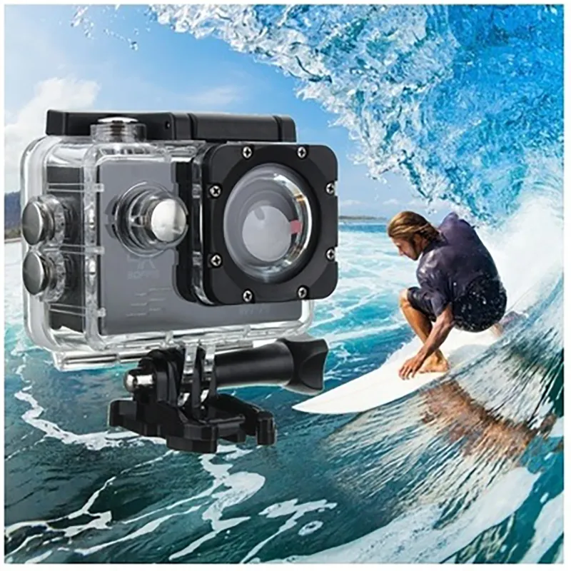 Eylem kamera Ultra HD1080P Met git Extreme Pro kam Video kamera su geçirmez DV spor kam sualtı 30m kamera aksesuarları