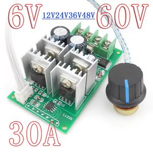 Regolatore di velocità motore a due fili DC con Controller motore 6 v12v24v36v supporta microcontrollore 0-5V - Product Image 6