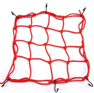 Siêu Mạnh Mẽ Căng Nhiệm Vụ Nặng Nề Bungee Hàng <span class=keywords><strong>Net</strong></span> Cho Xe Máy ATV Trải Dài Để Với 6 Móc Hành Lý Túi Kéo Dài Đàn Hồi - Product Image 3